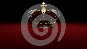 Royal Gold Crown background king