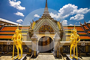 Royal grand palace in Bangkok, Asia Thailand