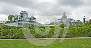 The Royal Greenhouses of Laeken, Brussels, Belgium