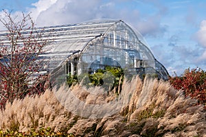 The Royal Horticultural Society garden at Wisley, Surrey UK, in stunning autumn colours.