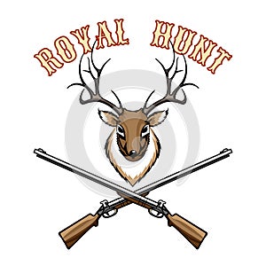 Royal hunt vintage label