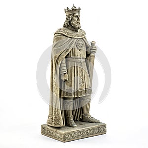 Royal King isolated on white background