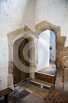 Royal kitchen 16th century of Hampton court, Tudors time.