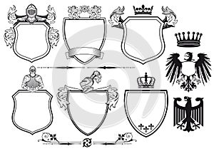 Royal knights set of icons