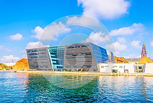 the Royal Library of Copenhagen in denmark, also known as The Black Diamond