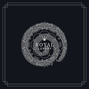 Royal luxury emblem