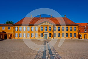 Royal mansion in the center of Roskilde, Denmark