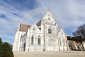 Royal Monastery of Brou in Bourg en Bresse, France photo