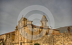 Royal Monastery of Santa MarÃÂ­a de Oya, Pontevedra, Galicia, Spain photo