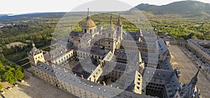 Royal Monastery of San Lorenzo de El Escorial. photo