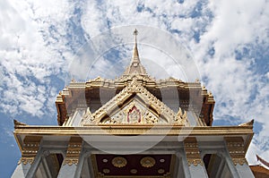 Royal monastery Wat Tri MItr - Bangkok, Thailand