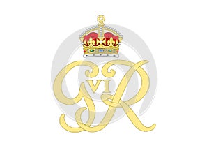 Royal Monogram of King George VI of Great Britain