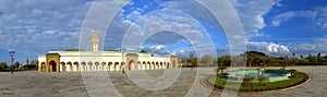 Panorama of royal mosque (Ahl Fas), Rabat - Morocco