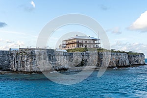 Royal Navy dockyard on the Island of Bermuda