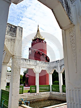 The royal observation tower of Mandalay