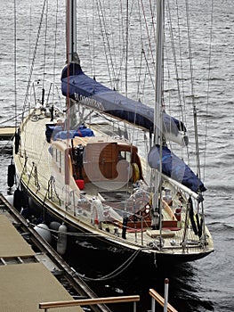 Royal Ocean Racing Yacht Bloodhound