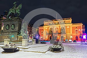 Royal Opera in Stockholm, Sweden