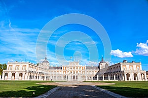 The Royal Palace of Aranjuez, a former Spanish royal residence