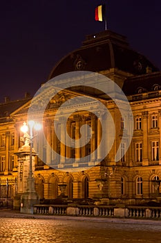 Royal palace in Brussels