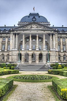 Royal Palace of Brussels, Belgium.