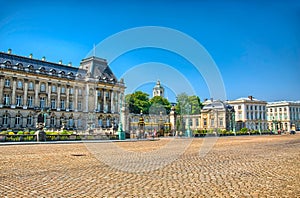 Royal Palace of Brussels, Belgium, Benelux, HDR