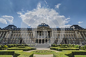 Royal Palace of Brussels in Belgium.