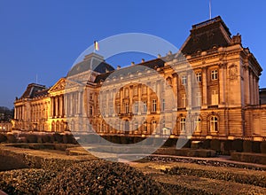 Royal Palace of Brussels, Belgium.