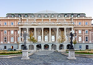 Royal palace of Buda in Budapest, Hungary