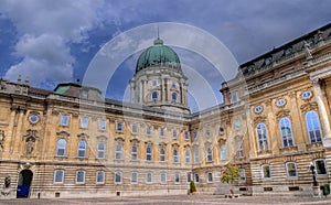 The Royal palace in Budapest