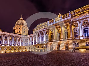 Royal palace in Budapest Hungary