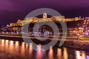 Royal palace in Budapest Hungary