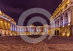 Royal palace in Budapest Hungary