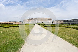 The Royal Palace of Caserta Reggia di Caserta a former royal residence in Caserta, southern Italy. photo