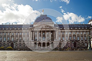 The Royal Palace in center of Brussels