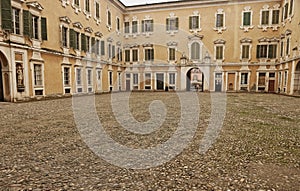 The Royal Palace of Colorno near Parma in northern Italy photo