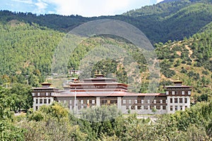 royal palace (dechencholing) in thimphu - bhutan