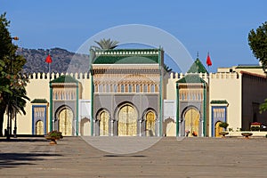 The Royal Palace in Fes, Morocco
