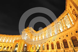 Royal palace (golden luxury in Vienna)