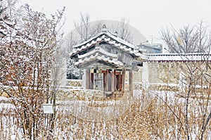 Royal Palace have snowy in winter season