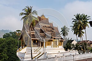 Royal Palace Haw kham in Luang Prabang, Laos, Asia