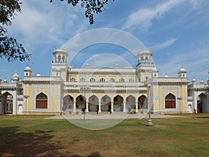 The royal palace and head quarters of Nizam rulers called Chowmahalla palace
