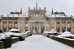 Royal Palace of La Granja de San Ildefonso, Segovia, Spain photo