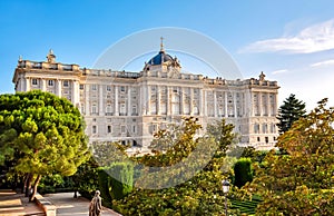 Royal Palace of Madrid, Spain