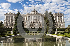 Royal palace at Madrid, Spain