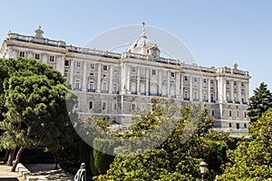 Royal Palace Madrid, Spain.