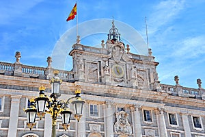 Royal Palace of Madrid, Spain photo