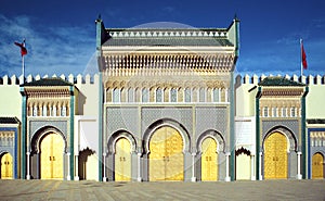 Royal palace Marrakesh photo