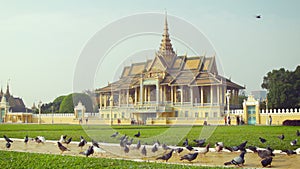 Royal Palace, Moonlight Pavilion in Phnom Penh, Cambodia (Preah Barum Reachea Veang Chaktomuk Serei Mongkol)