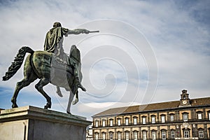 Royal palace of Naples, Italy