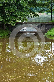 Royal palace in nieborow